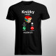 Knižky volajú - musím ísť - Pánske tričko s potlačou