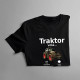 Traktor volá - musím ísť - Pánske tričko s potlačou