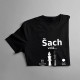 Šach volá - musím ísť - Dámske tričko s potlačou