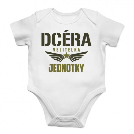 Dcéra veliteľka jednotky – body s potlačou