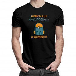 Hory majú spôsob - pánske tričko s potlačou