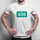 456 - pánske tričko s potlačou