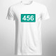 456 - pánske tričko s potlačou
