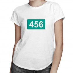 456 - dámske tričko s potlačou