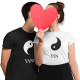 Sada pre páry - YIN YANG - tričko s potlačou