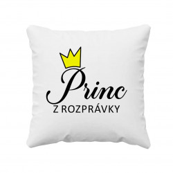 Princ z rozprávky - vankúš s potlačou