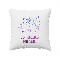 Spi sladko miláčik - vankúš s potlačou