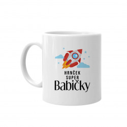 Hrnček super babičky - keramický hrnček s potlačou