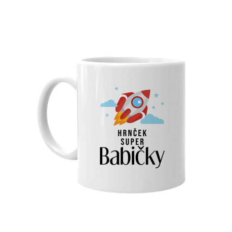 Hrnček super babičky - keramický hrnček s potlačou