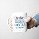 Dedko, treba uznať, že vnúčatá sa ti podarili - keramický hrnček s potlačou