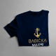 Babička - najlepší námorník na svete - dámske alebo unisex tričko s potlačou