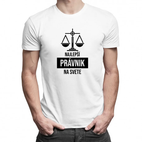 Najlepší právnik na svete - pánske tričko s potlačou