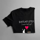 Ideálny otec (nielen keď spí) - pánske tričko s potlačou