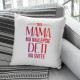 Táto mama má najlepšie deti na svete - vankúš s potlačou