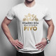 Ôsmeho dňa bolo stvorené pivo - pánske tričko s potlačou