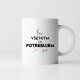 Si všetkým, čo potrebujem - keramický hrnček s potlačou