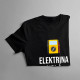 Elektrina volá - musím ísť v2 - pánske tričko s potlačou