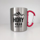 Hory volajú - musím ísť - kovový hrnček s karabínkou