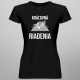 Kráľovná riadenia - dámske tričko s potlačou