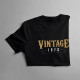 VINTAGE S vašim ročníkom - Personalizovaný produkt - pánske tričko s potlačou