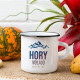 Hory volajú - musím ísť - smaltovaný hrnček s potlačou