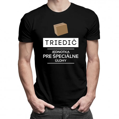 Triedič - jednotka pre špeciálne úlohy - pánske tričko s potlačou