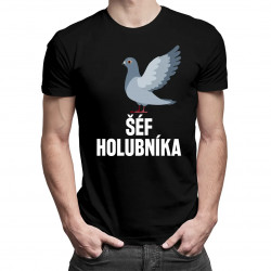 Šéf holubníka - pánske tričko s potlačou