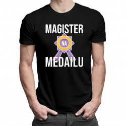 Magister na medailu - pánske tričko s potlačou